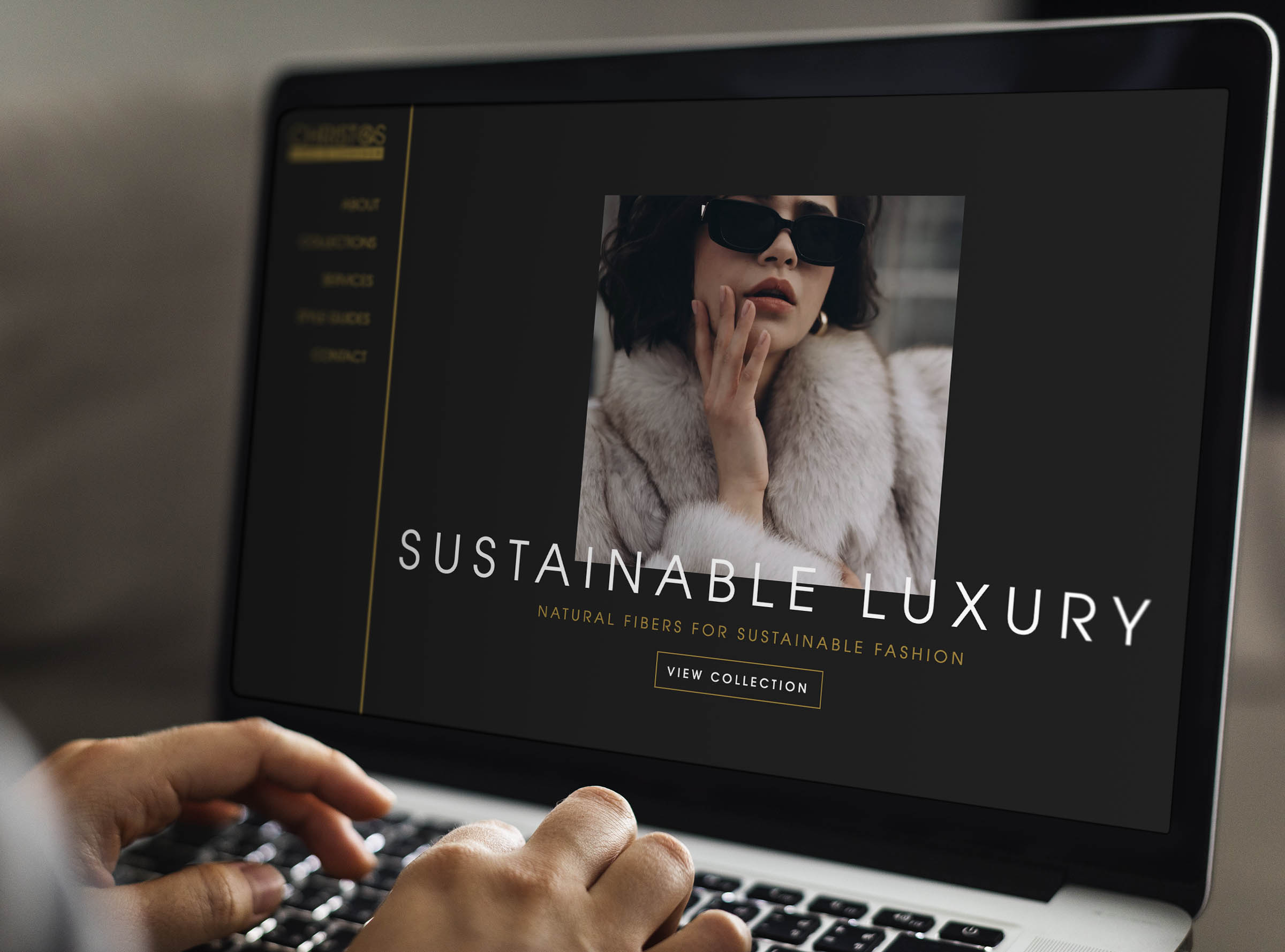 Sustainable luxury collection on the Christo's site